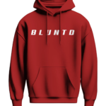 BLUNTD-Classic-Logo-red-Hoodie