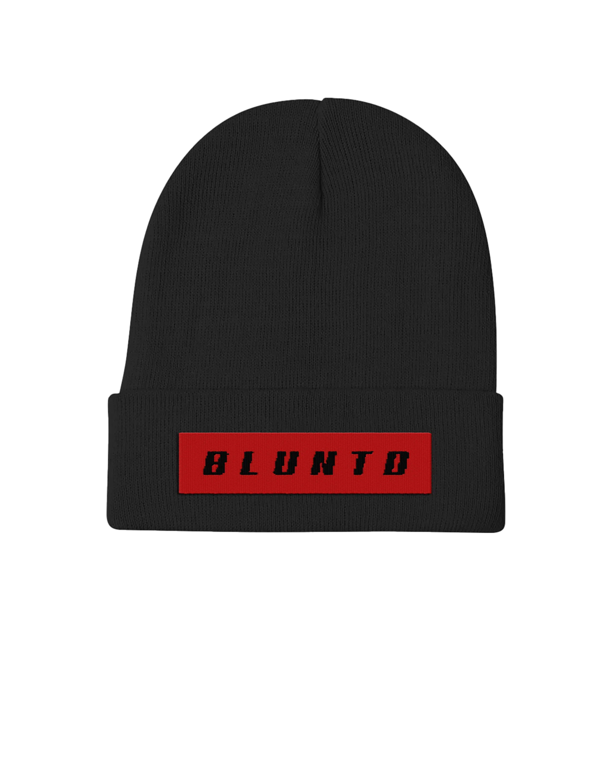 BLACK BEENIE BLUNTD LOGO