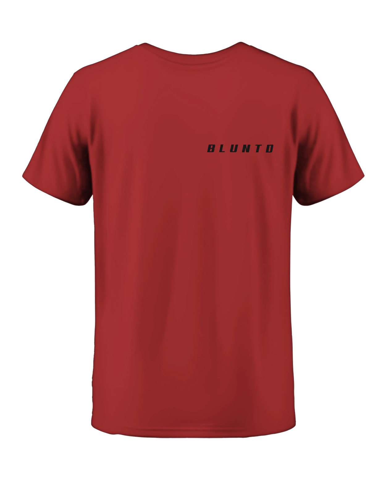 bluntd-red-tee-classic-logo